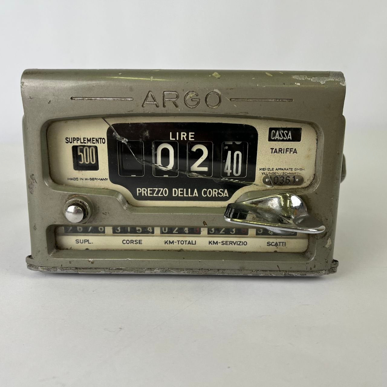 Tassametro italiano | Anni '60