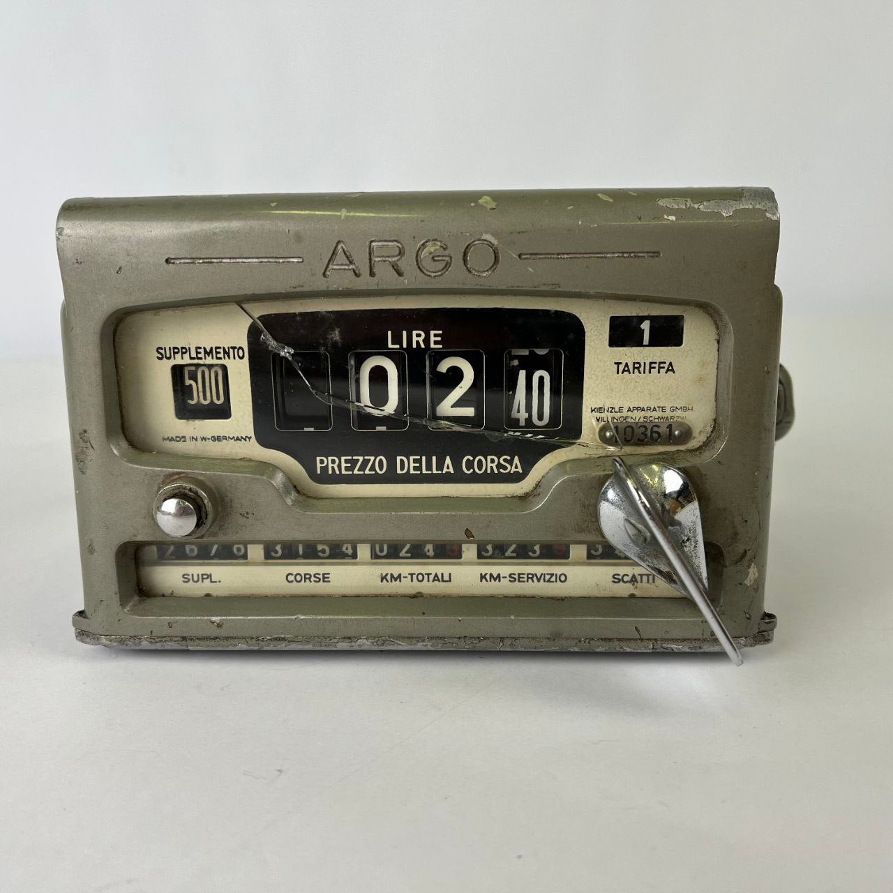 Tassametro italiano | Anni '60