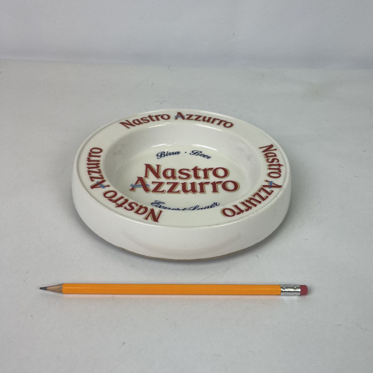 Posacenere pubblicitario - Birra Nastro Azzurro