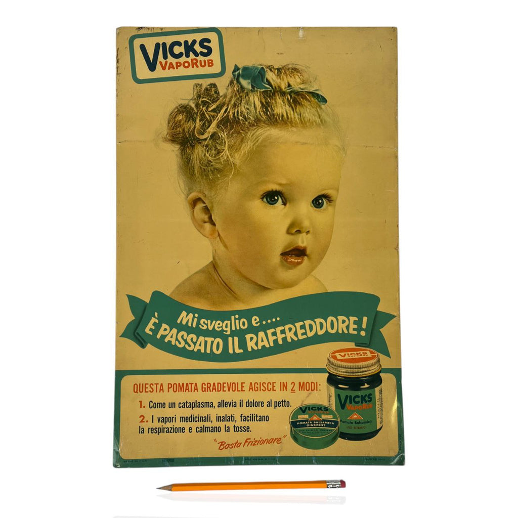 Insegna - Vicks Vaporub | Anni '50