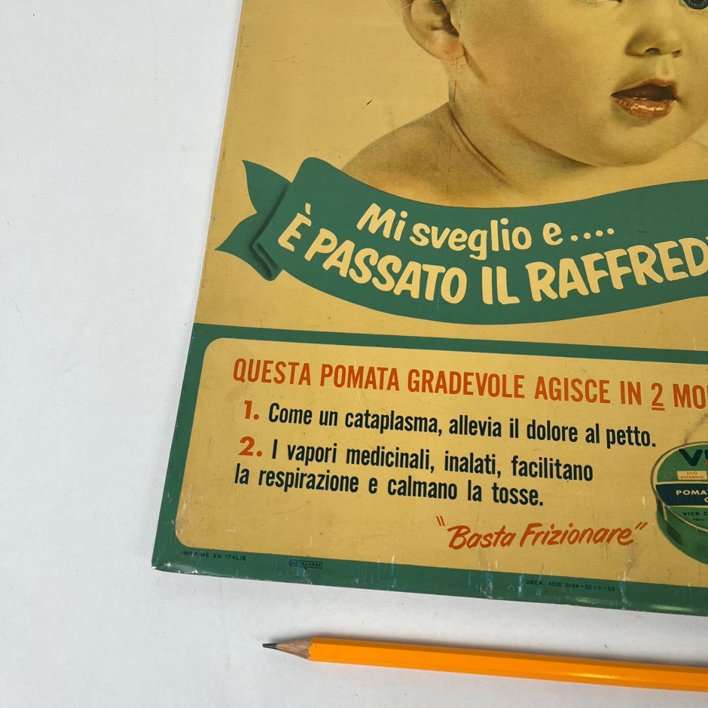 Insegna - Vicks Vaporub | Anni '50