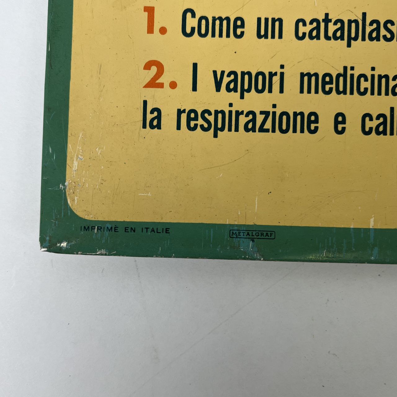 Insegna - Vicks Vaporub | Anni '50