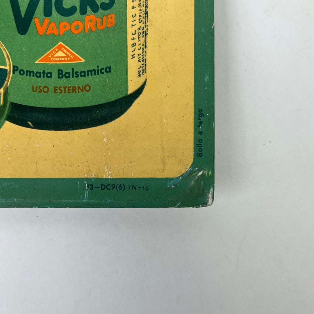 Insegna - Vicks Vaporub | Anni '50