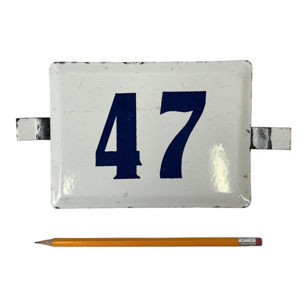 Targa smaltata - Civico 47