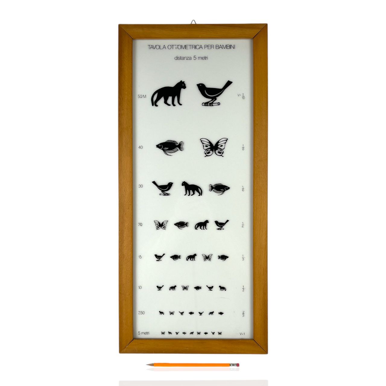 Tavola Ottometrica per Bambini