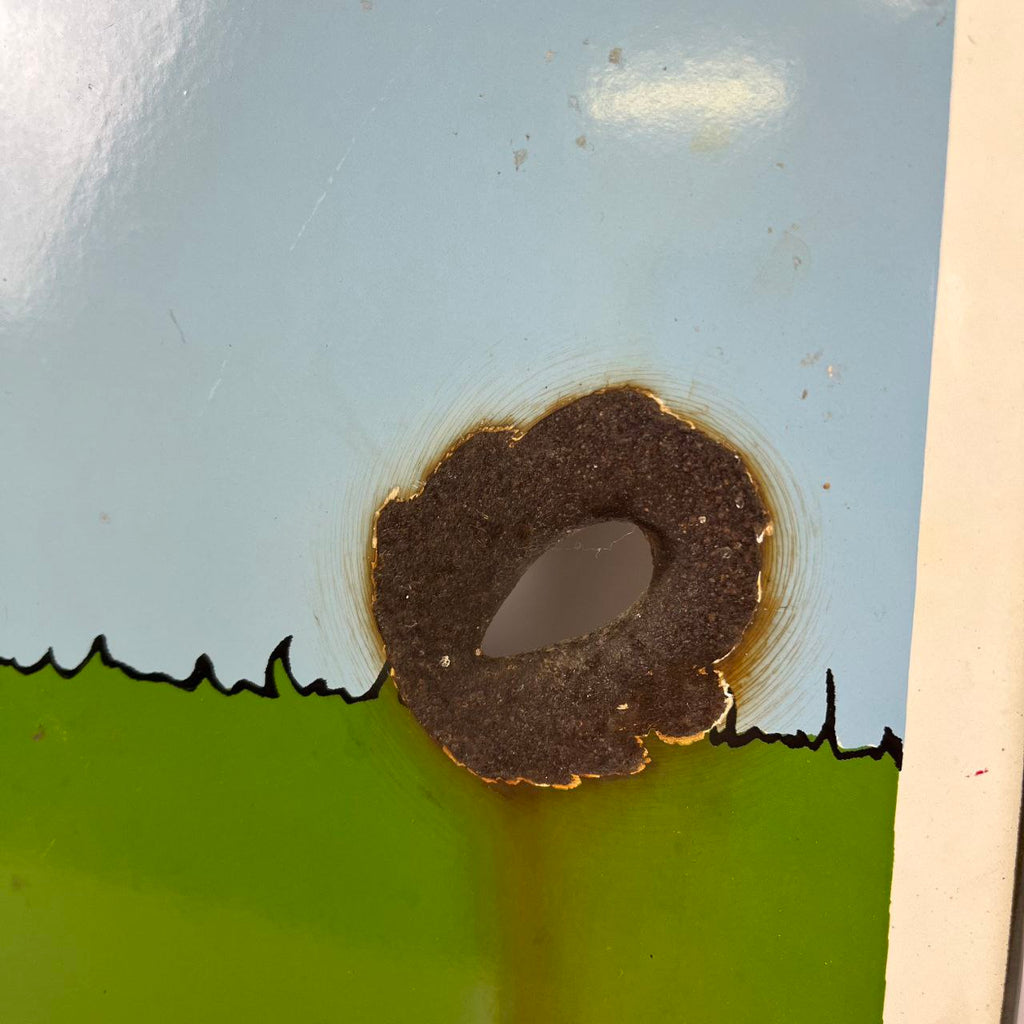 Insegna smaltata - Difendi il Bosco, Rispetta la Natura