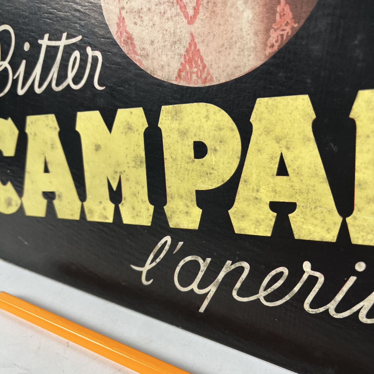 Cartonato pubblicitario - Bitter Campari Fisanotti | Anni '60