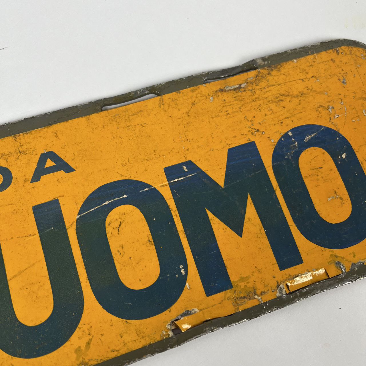 Insegna Tram Milano - Duomo e Fiera