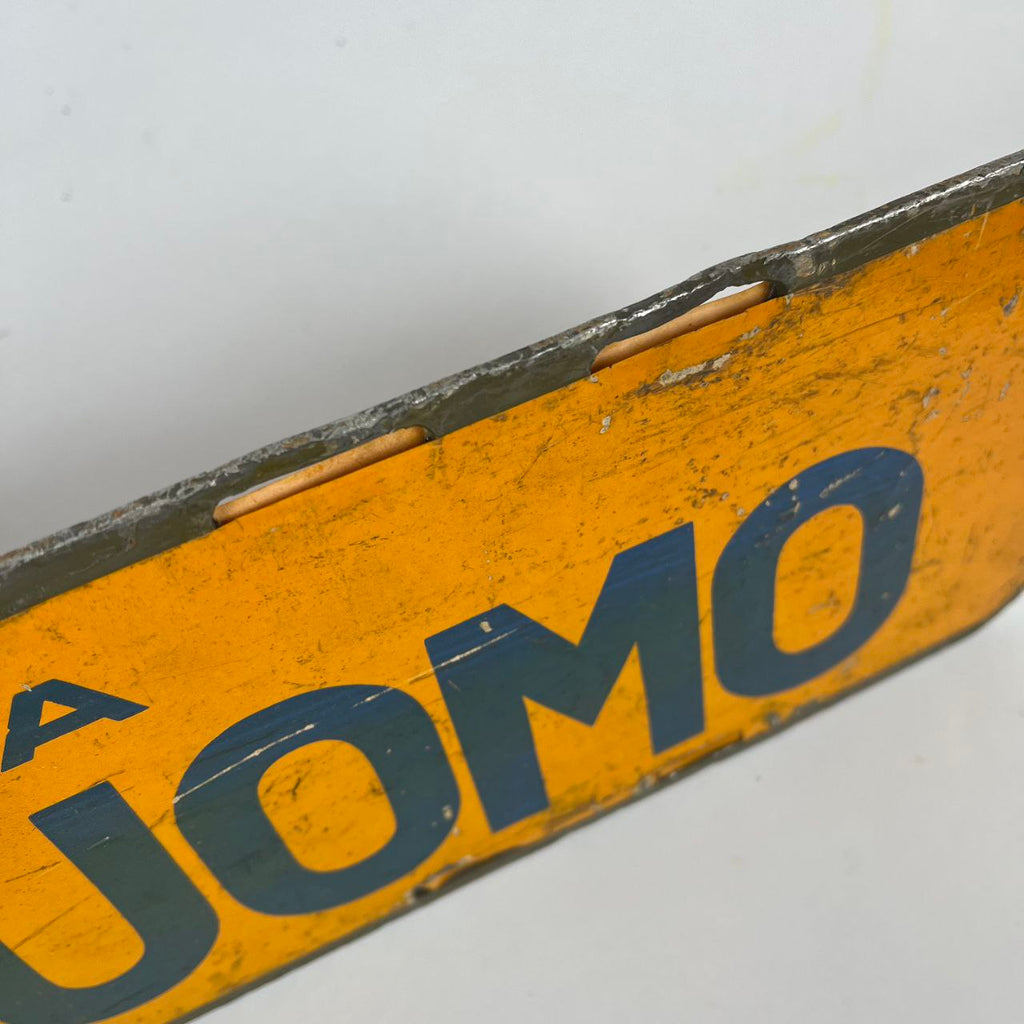 Insegna Tram Milano - Duomo e Fiera