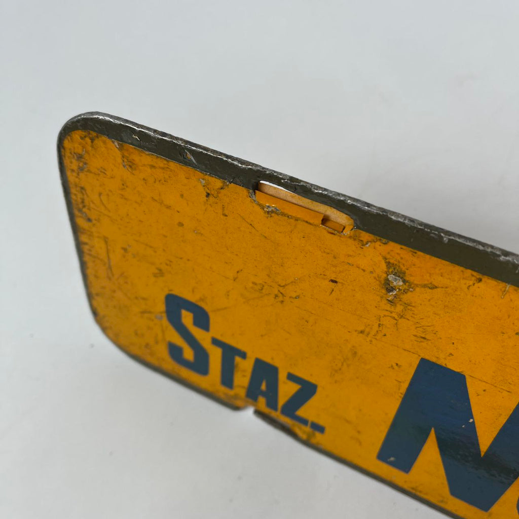 Insegna Tram Milano - Duomo e Fiera