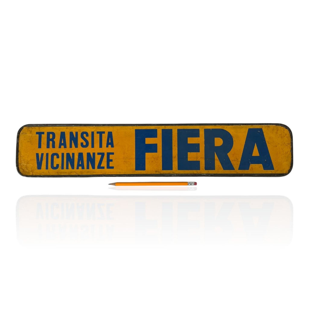 Insegna Tram Milano - Transita Vicinanze Fiera