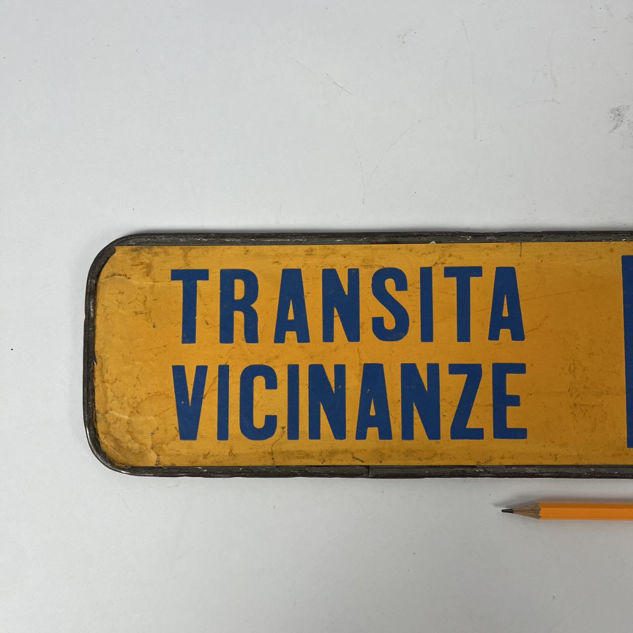 Insegna Tram Milano - Transita Vicinanze Fiera