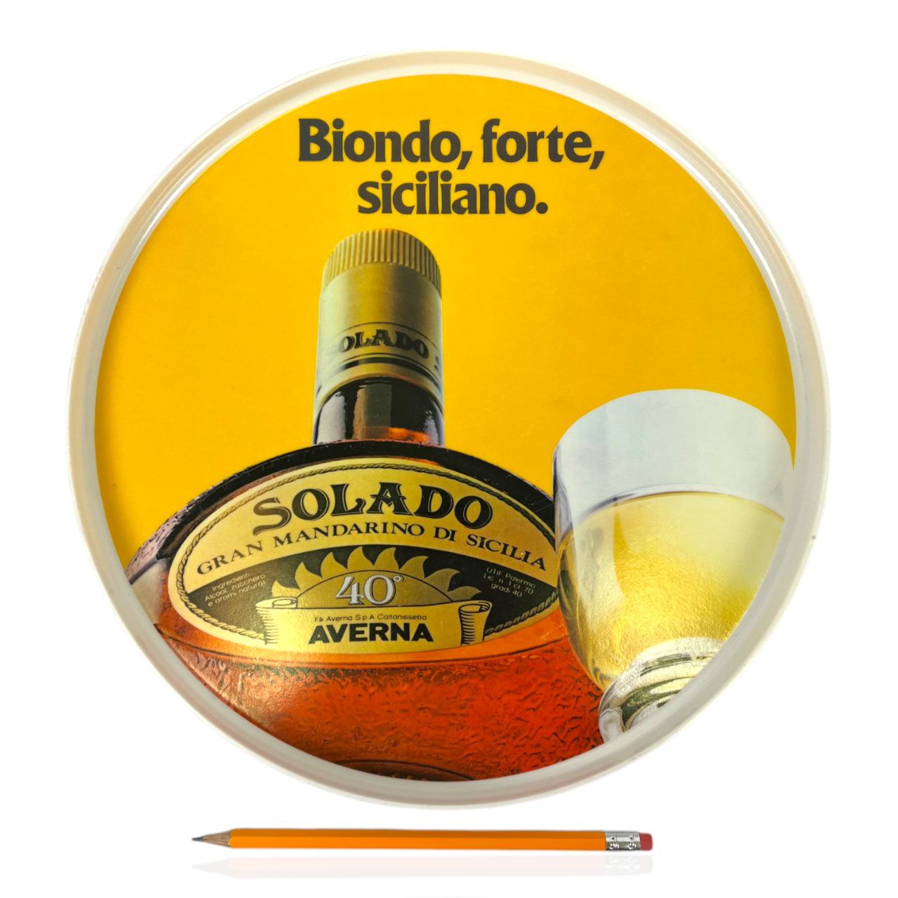 Vassoio pubblicitario - Amaro Averna