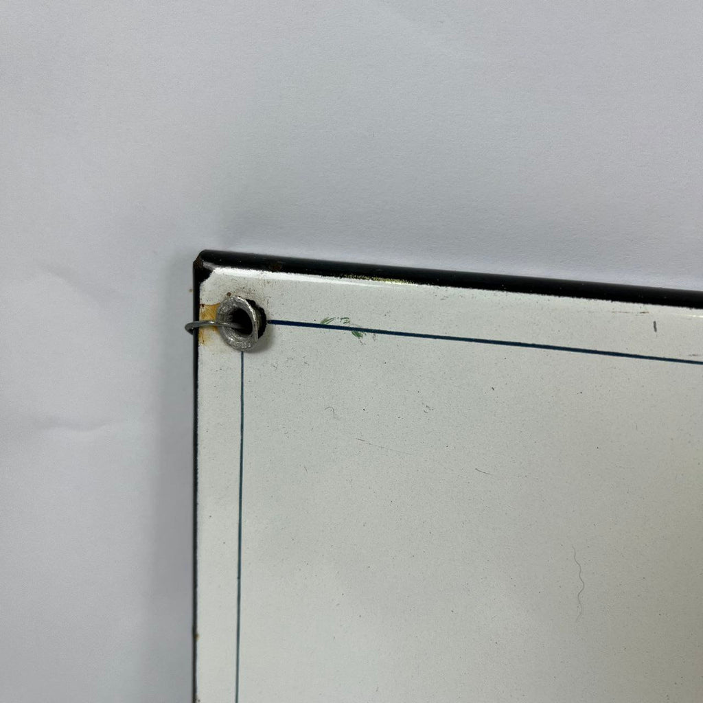 Targa smaltata - Croce Rossa Italiana Giovanile