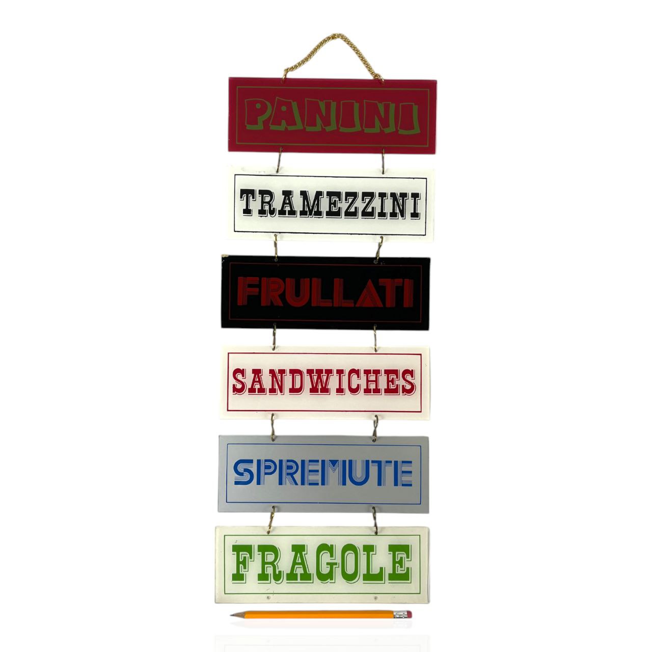 Insegna - Prodotti da Bar