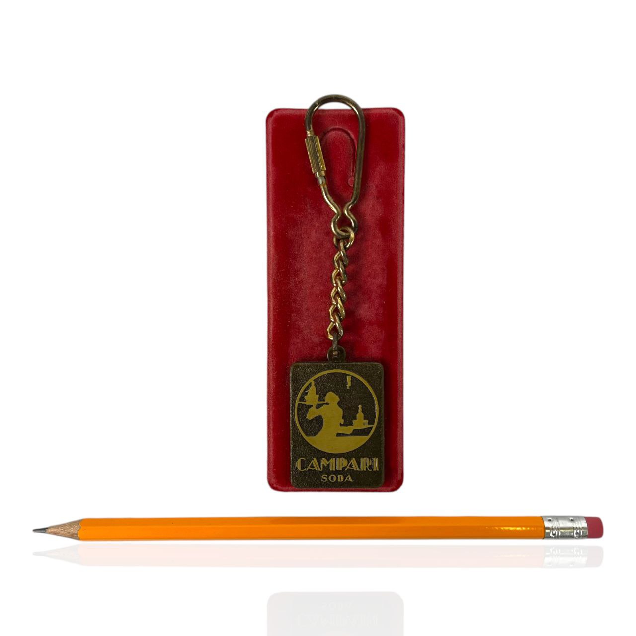 Advertising Keychain - Campari Milano, Centenary of the Galleria Vittorio Emanuele II