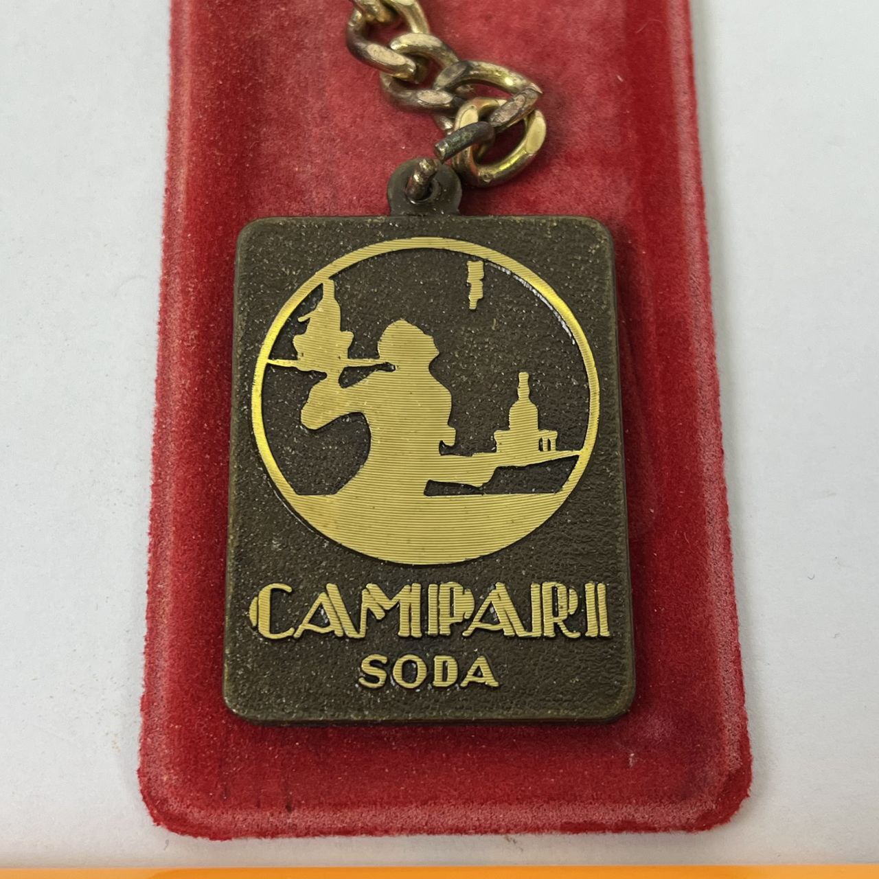 Advertising Keychain - Campari Milano, Centenary of the Galleria Vittorio Emanuele II
