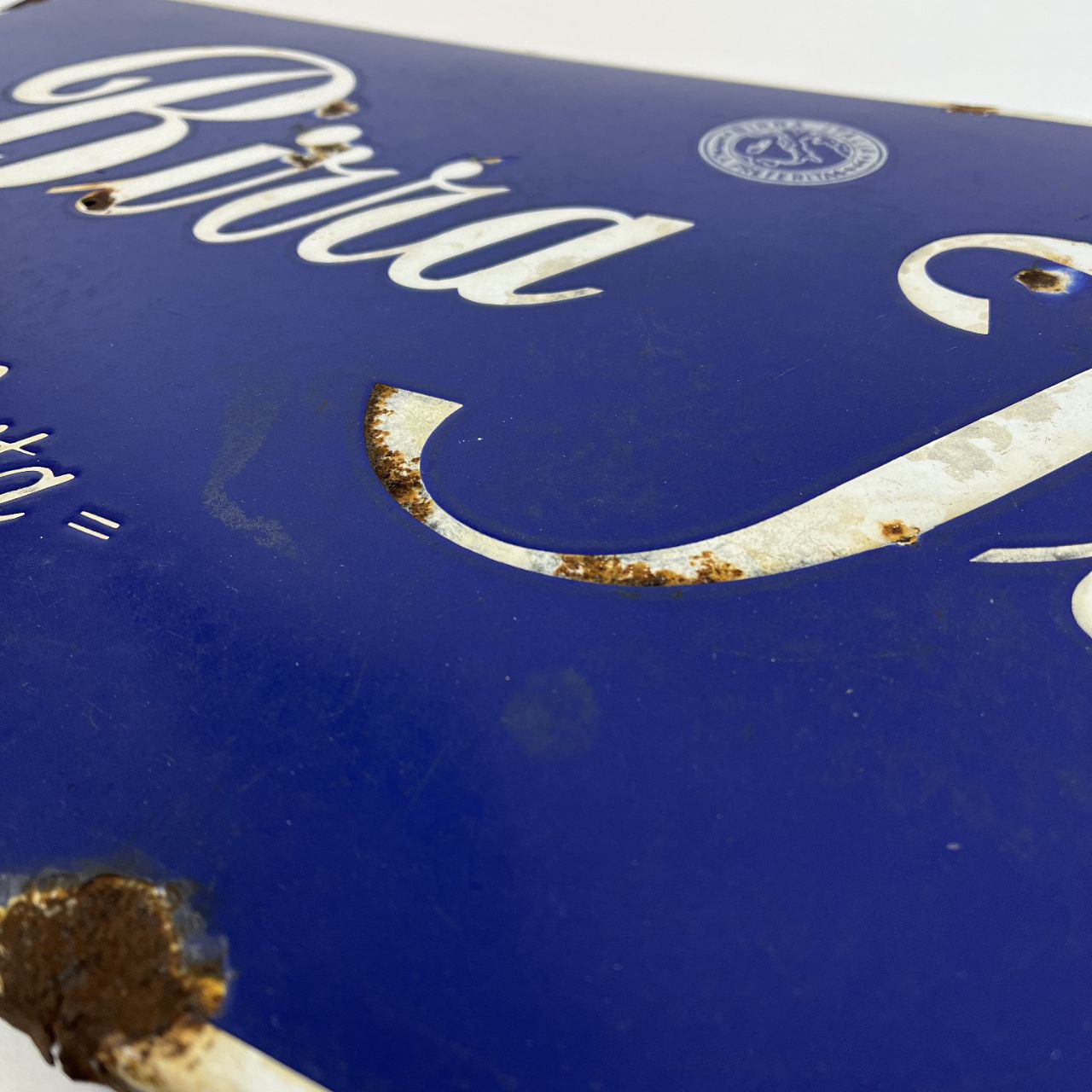 Insegna smaltata - Birra Italia