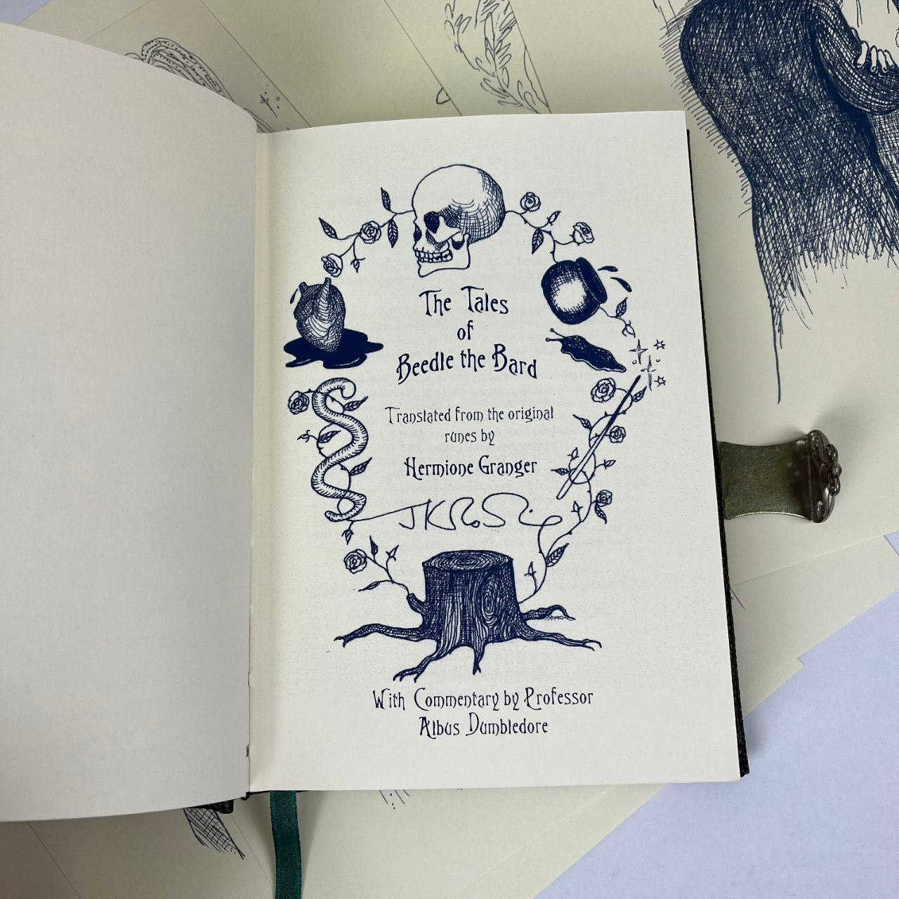 The Tales Of Beedle The Bard Collector's 1st Edition - J.K. Rowling Harry Potter