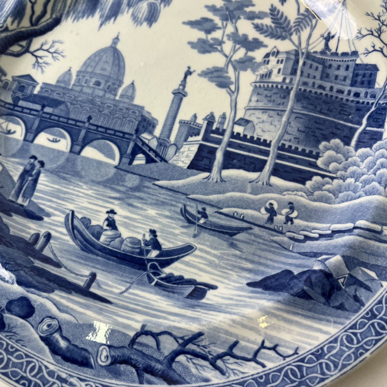Earthenware plate - Spode | Year 1816