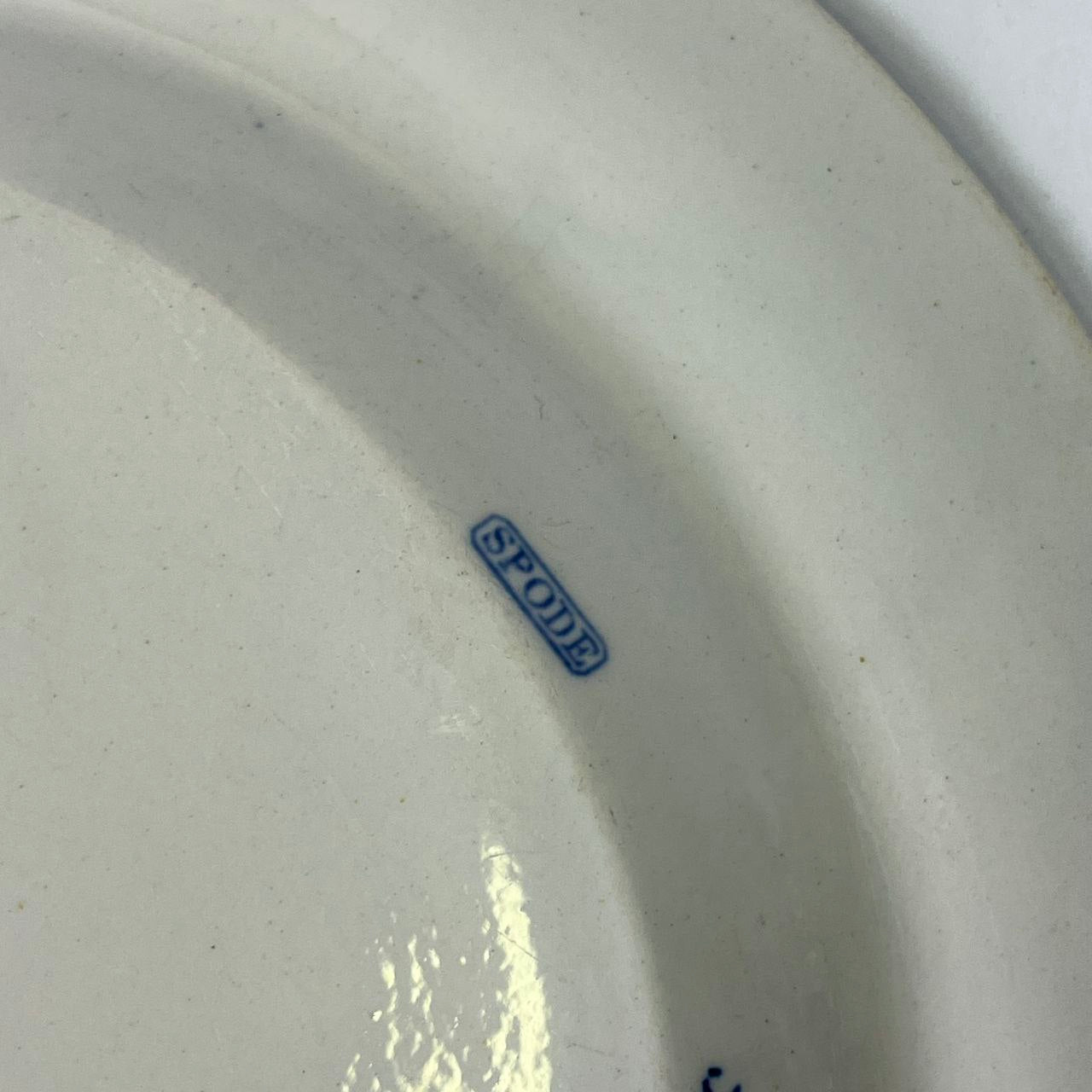Earthenware plate - Spode | Year 1816