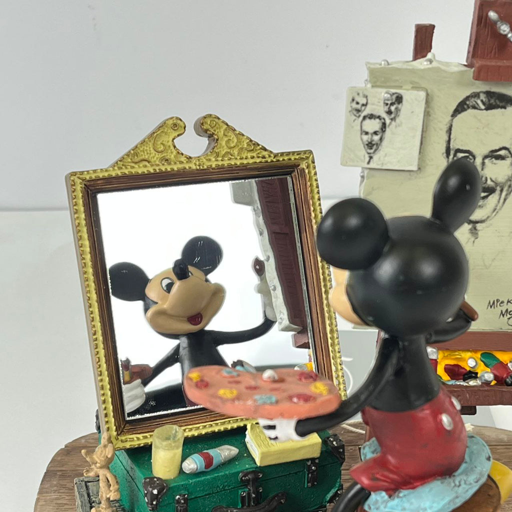 Mickey Mouse Self-Portrait Statuette, Disney