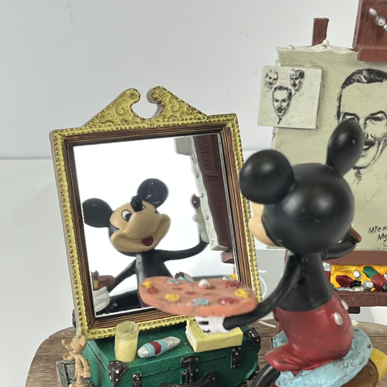 Mickey Mouse Self-Portrait Statuette, Disney