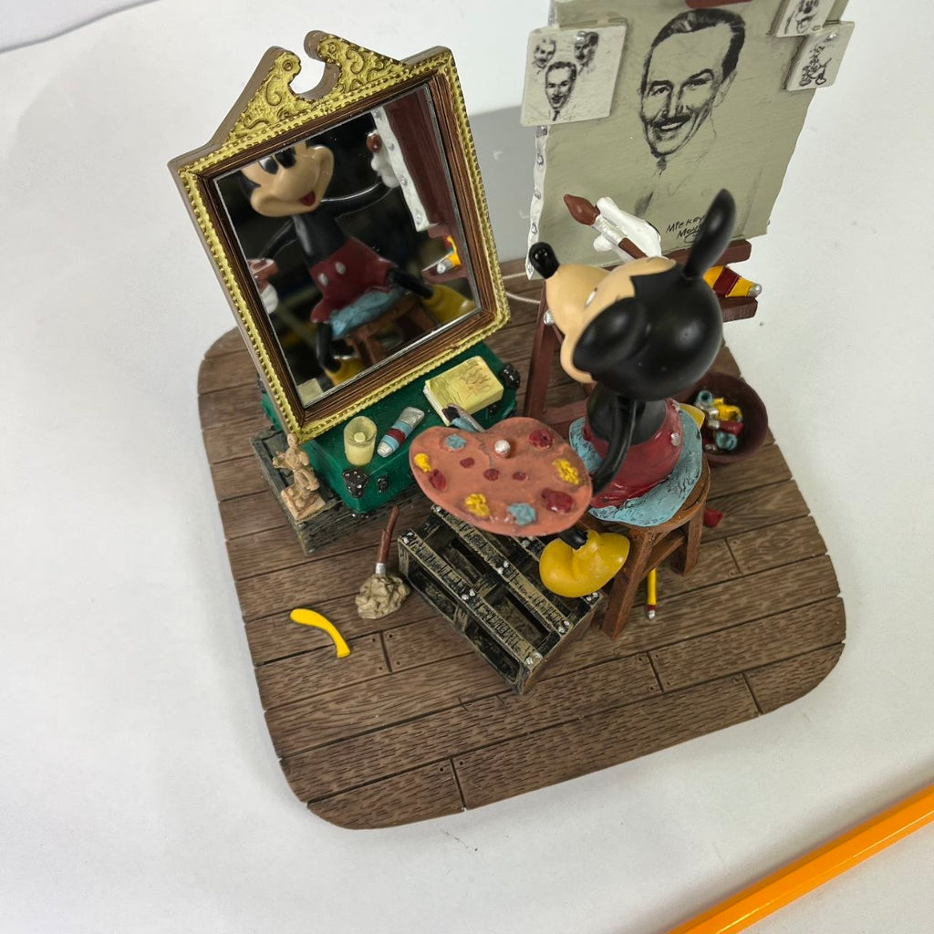 Mickey Mouse Self-Portrait Statuette, Disney