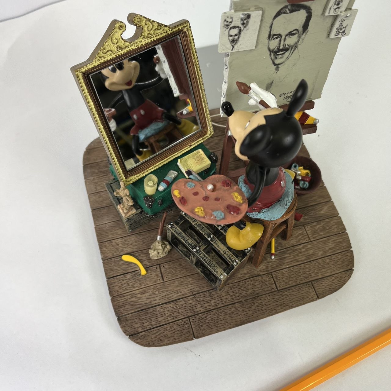 Mickey Mouse Self-Portrait Statuette, Disney