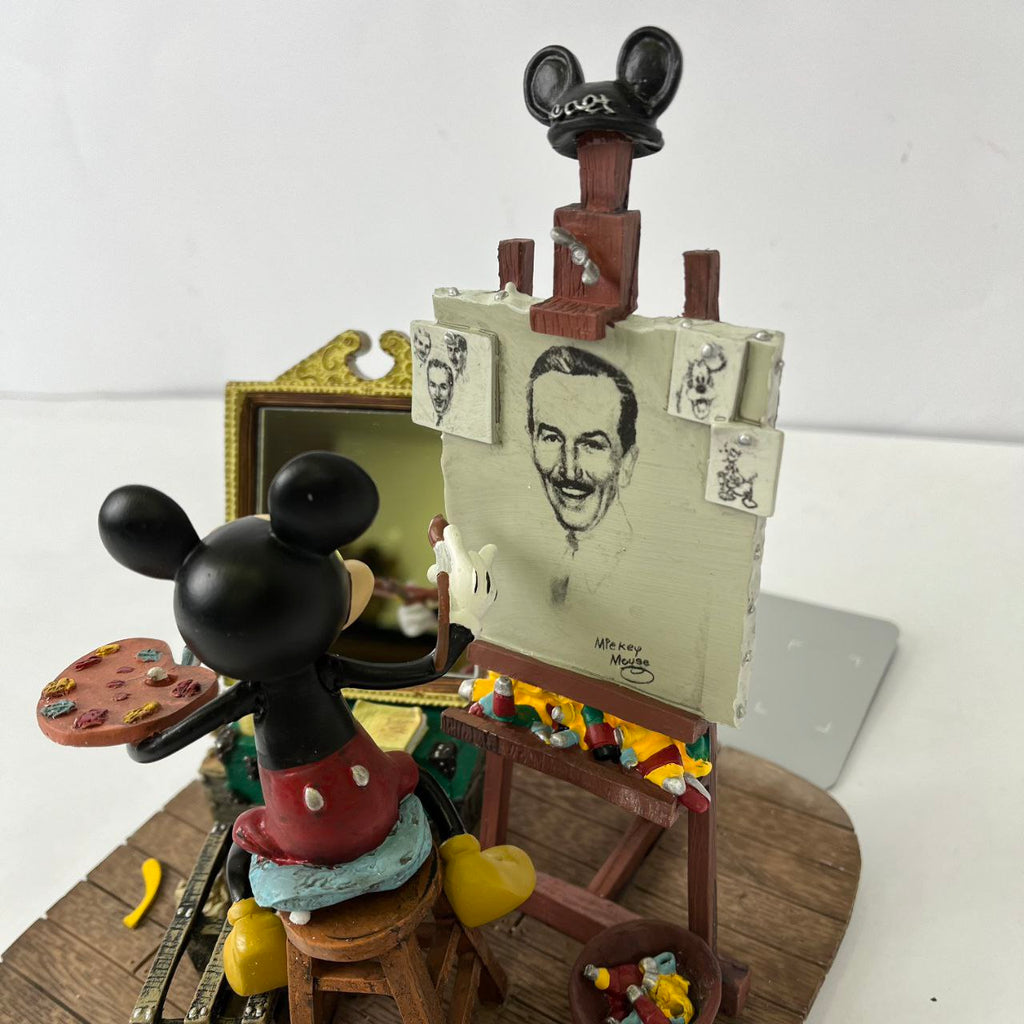 Mickey Mouse Self-Portrait Statuette, Disney