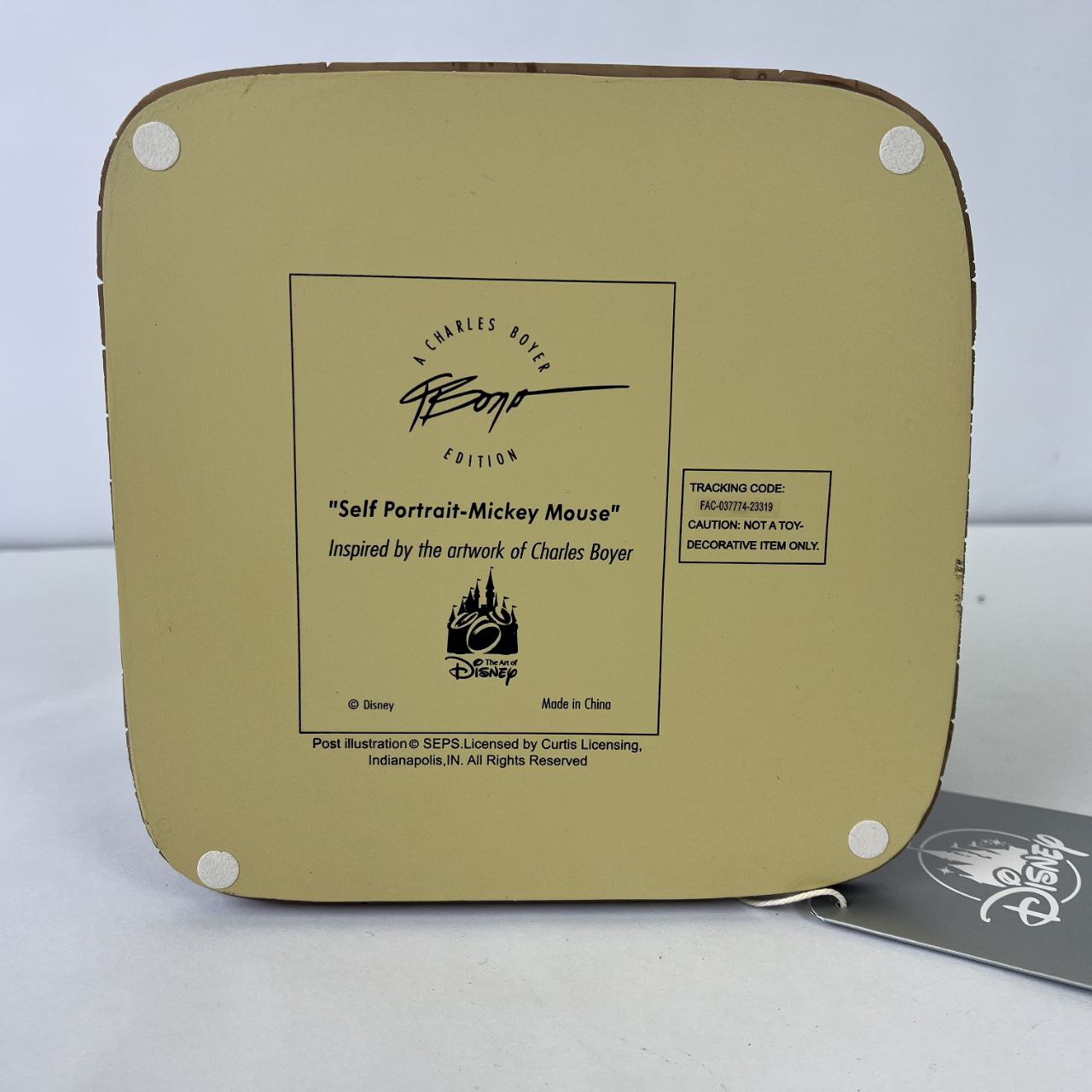 Mickey Mouse Self-Portrait Statuette, Disney