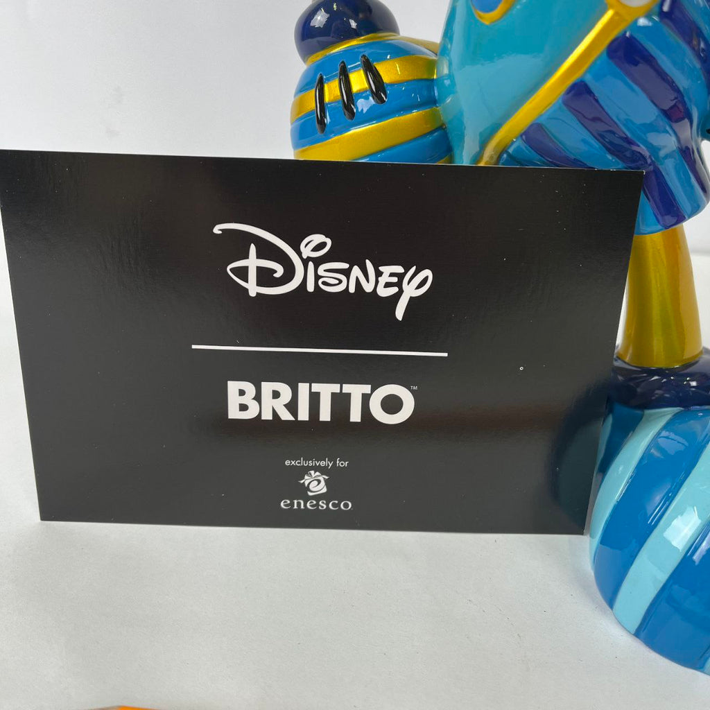 Statuetta - Gold & Blue Mickey Mouse Limited Edition by Britto