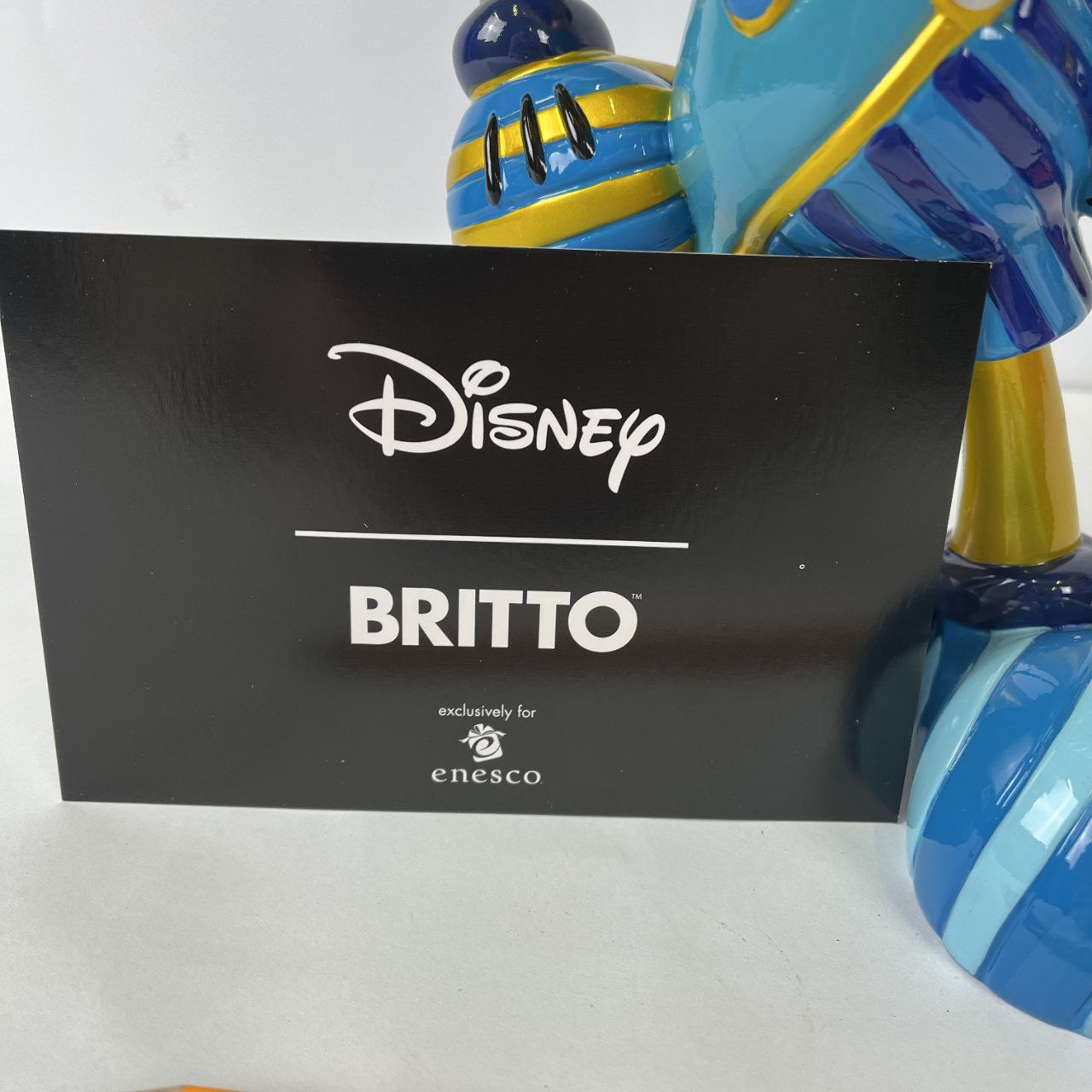 Figurine - Gold &amp; Blue Mickey Mouse Limited Edition by Britto