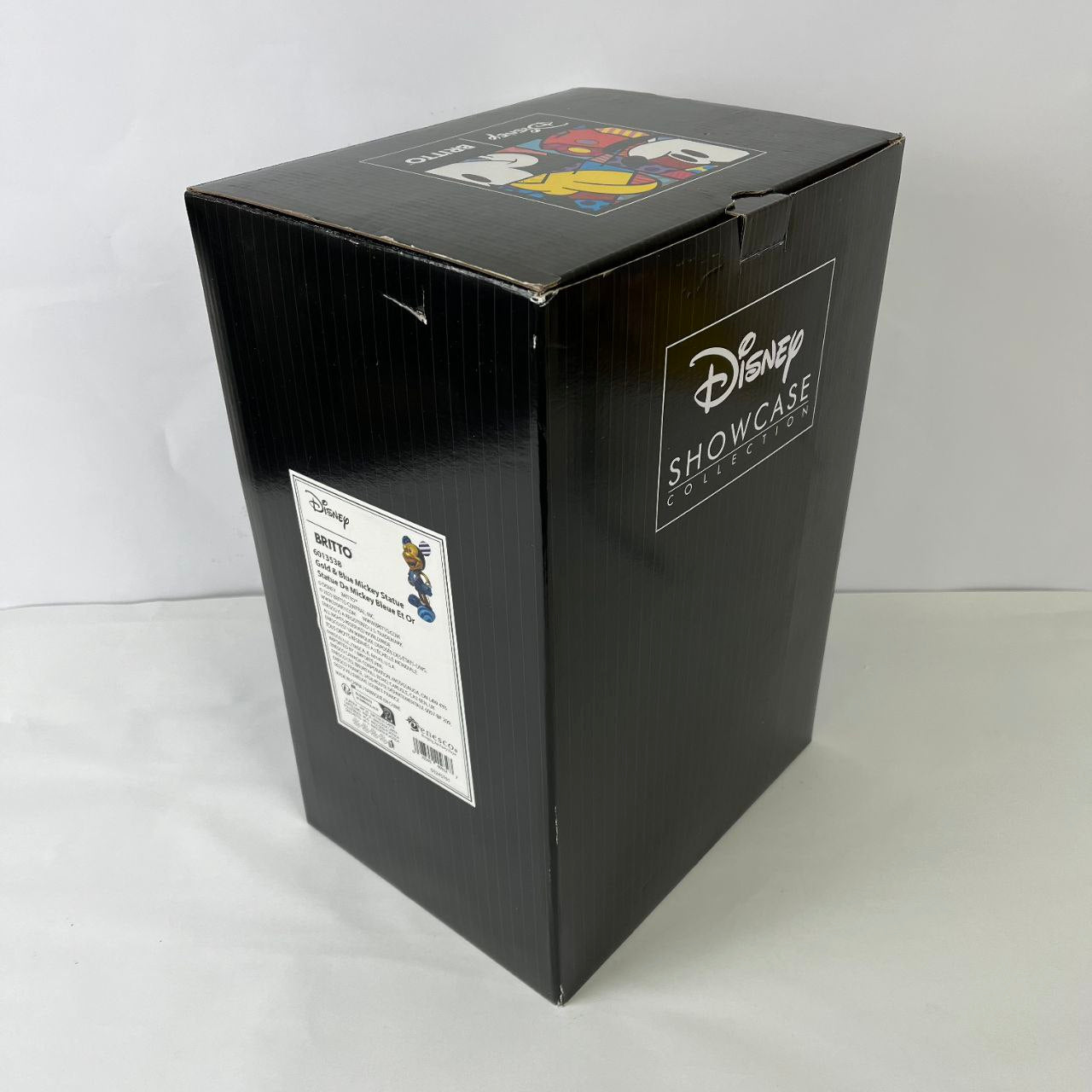 Figurine - Gold &amp; Blue Mickey Mouse Limited Edition by Britto