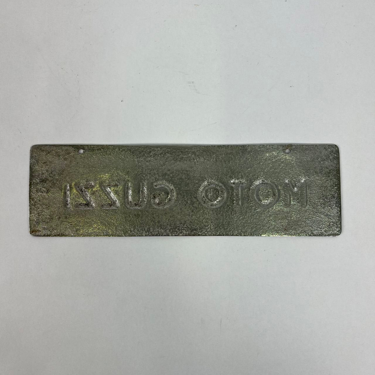 Targhetta Moto Guzzi