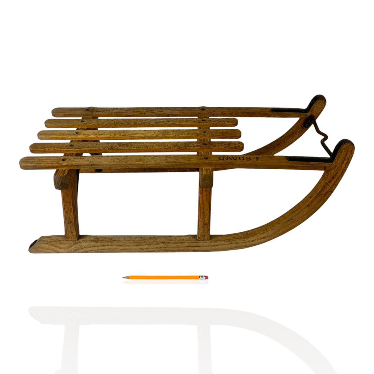 Slittino in legno - Davos