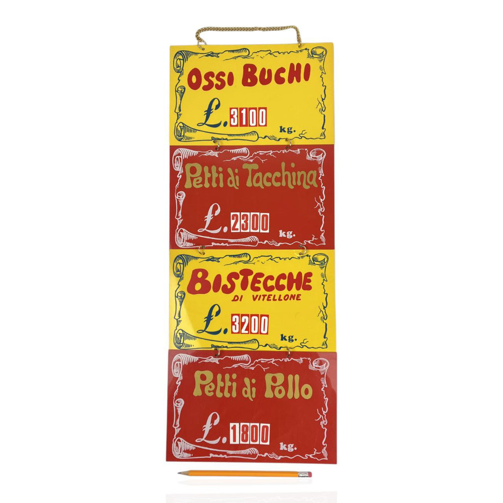Insegna - Prodotti da Macelleria | Anni '70