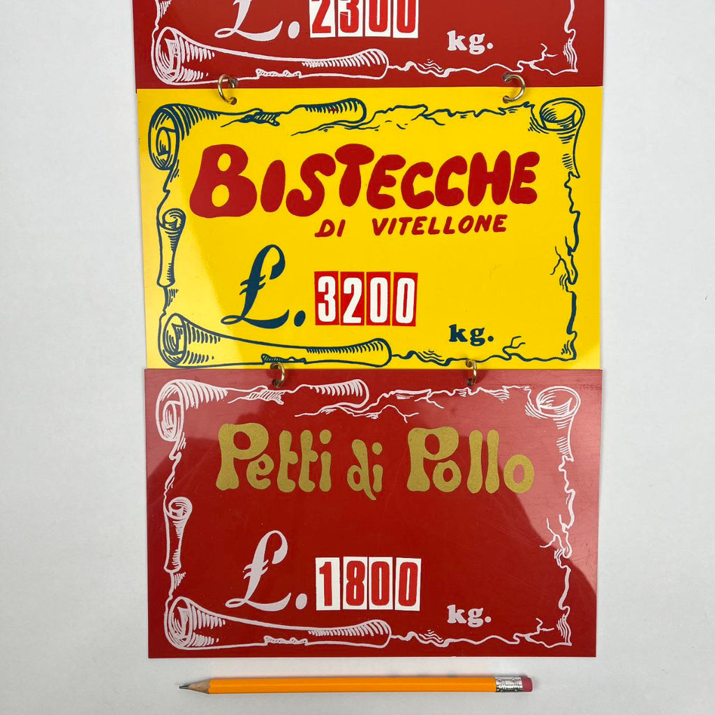 Insegna - Prodotti da Macelleria | Anni '70