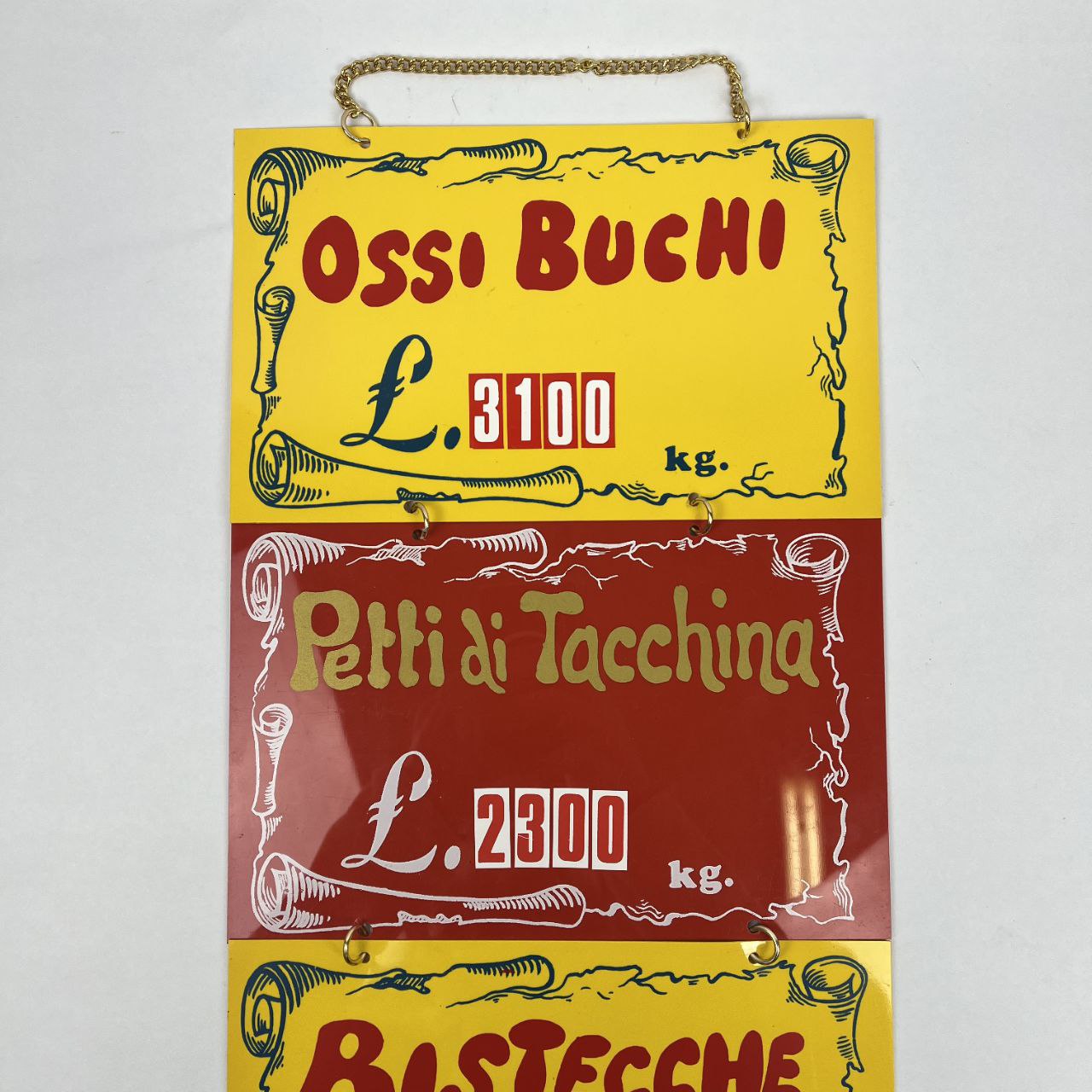 Insegna - Prodotti da Macelleria | Anni '70