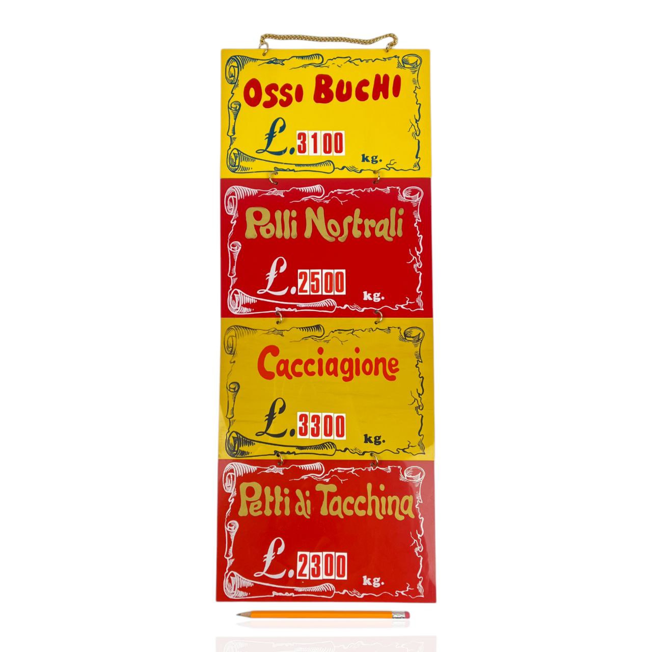 Insegna - Prodotti da Macelleria | Anni '70