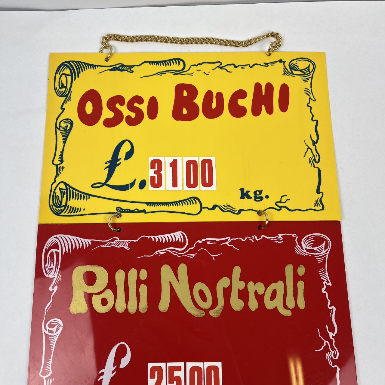 Insegna - Prodotti da Macelleria | Anni '70