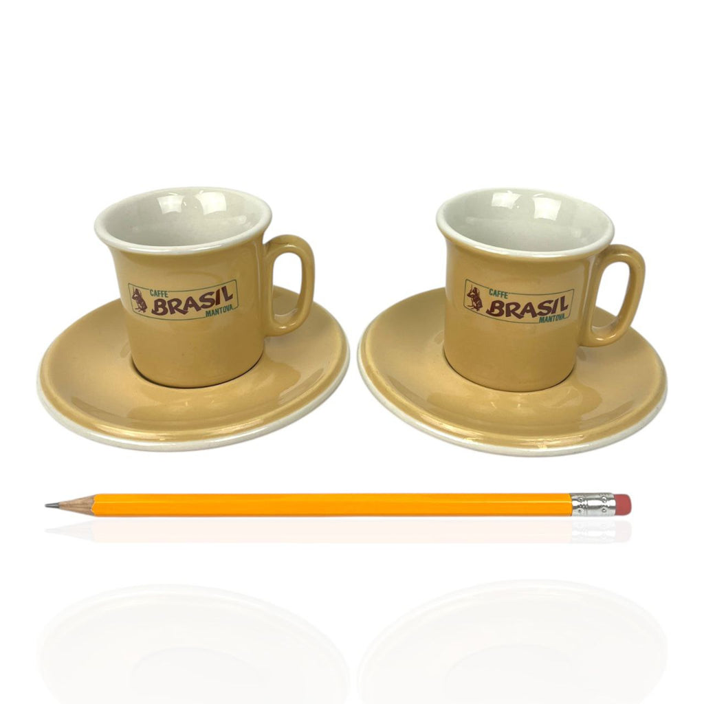 Caffè Brasil - Tazzine in Ceramica | Anni '70