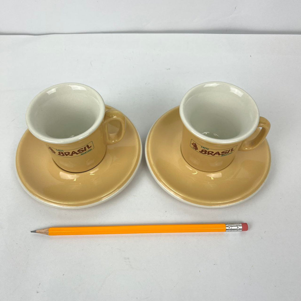 Caffè Brasil - Tazzine in Ceramica | Anni '70