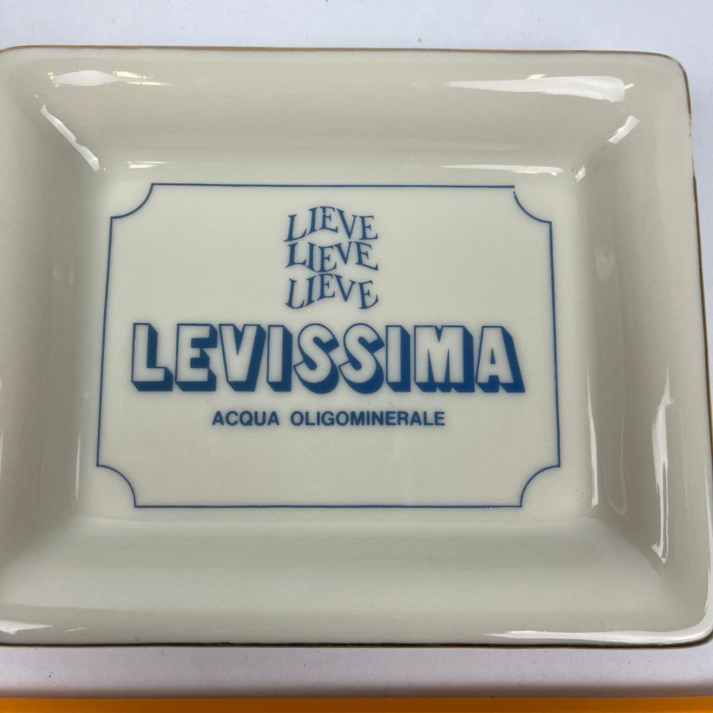 Posacenere pubblicitario - Levissima | Anni '70