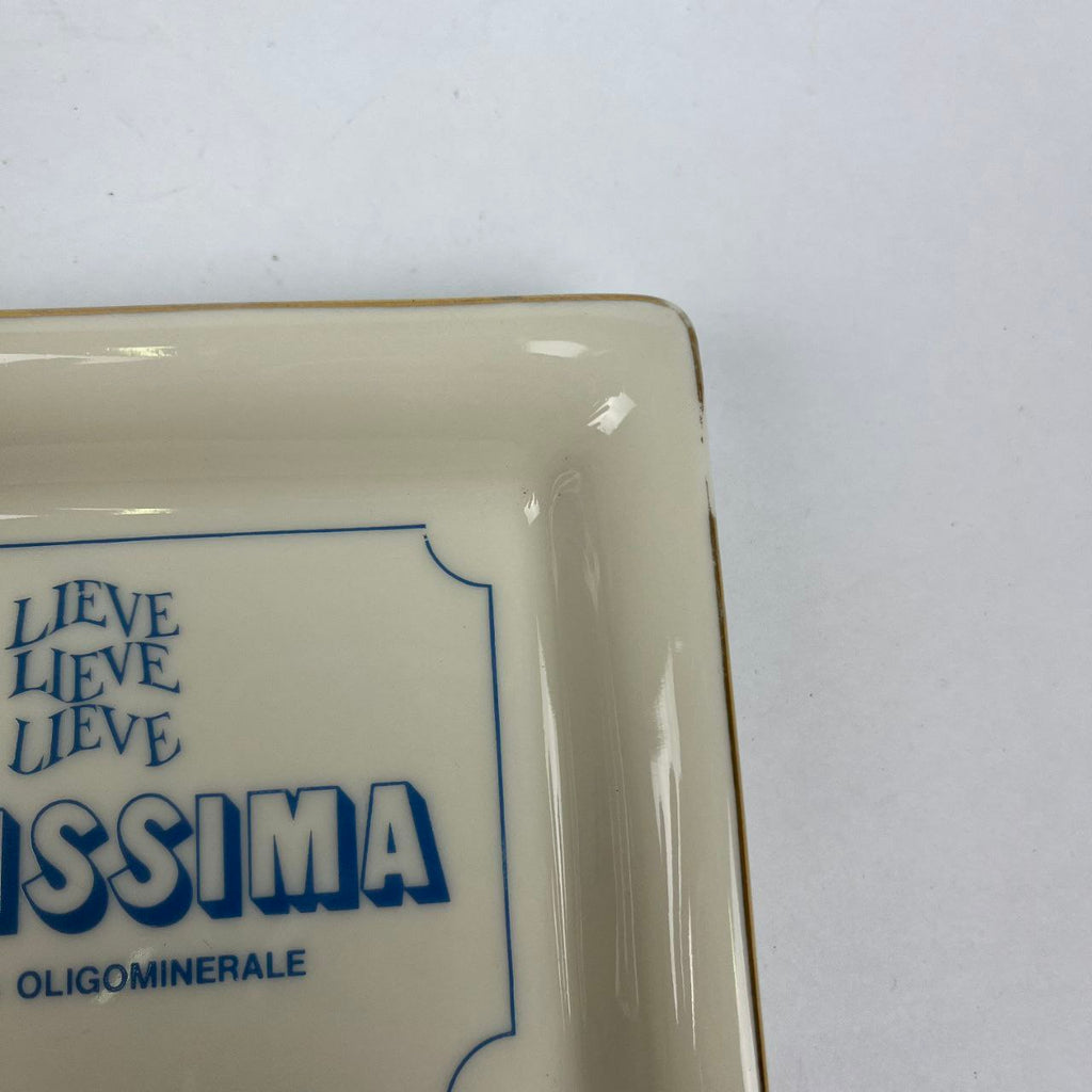 Posacenere pubblicitario - Levissima | Anni '70