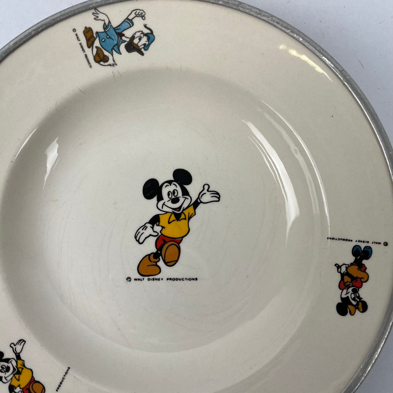 Piatto scaldavivande - Topolino Walt Disney | Anni '60