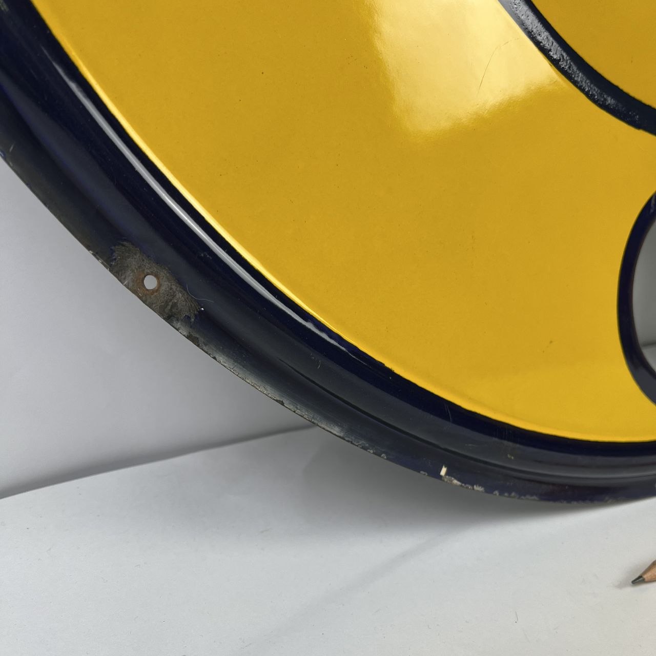 Insegna smaltata - Telefono SIP (Ø 69cm)