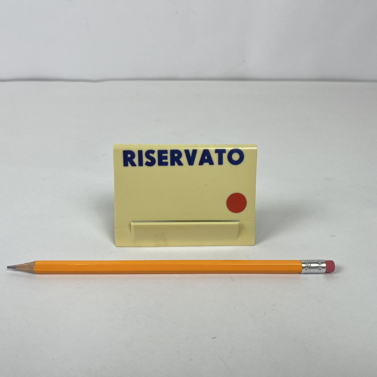 Segnaposto pubblicitario Ramazzotti | Anni '60