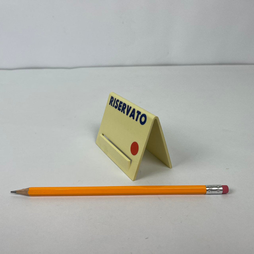 Segnaposto pubblicitario Ramazzotti | Anni '60