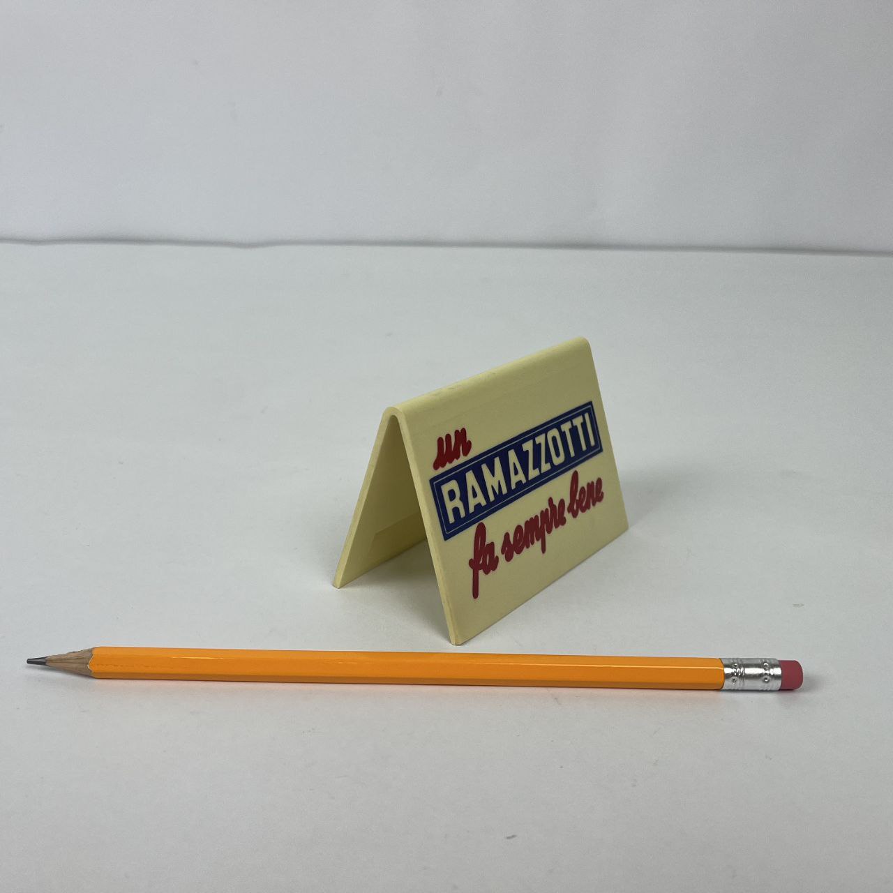 Segnaposto pubblicitario Ramazzotti | Anni '60